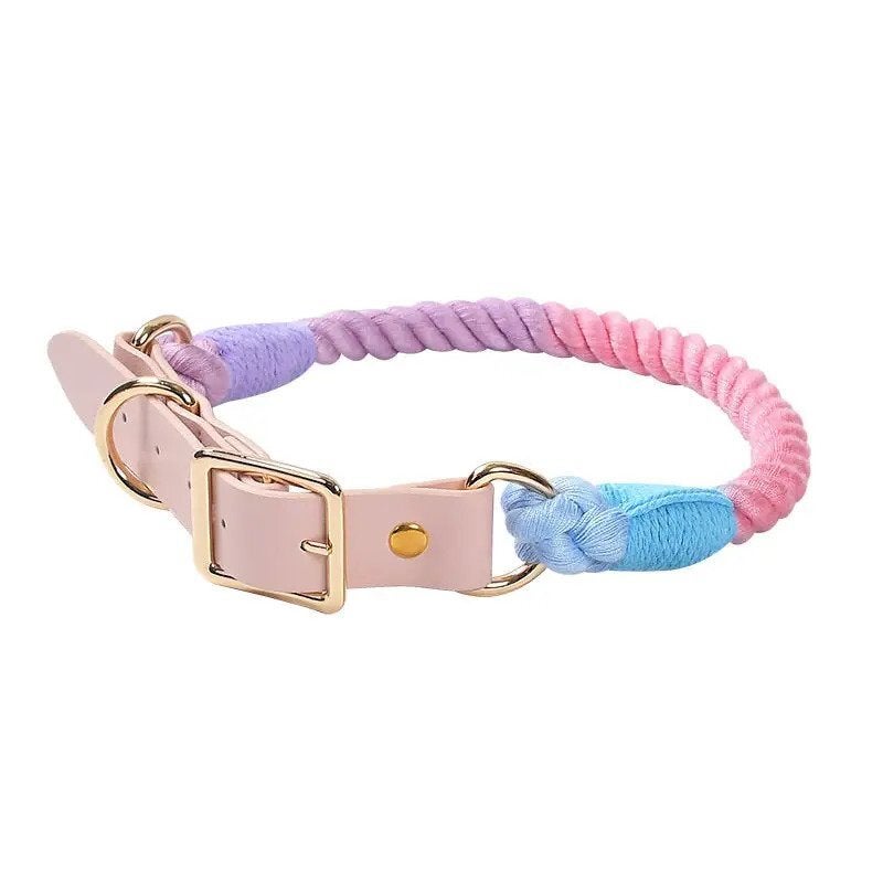Pastel dog collar sales